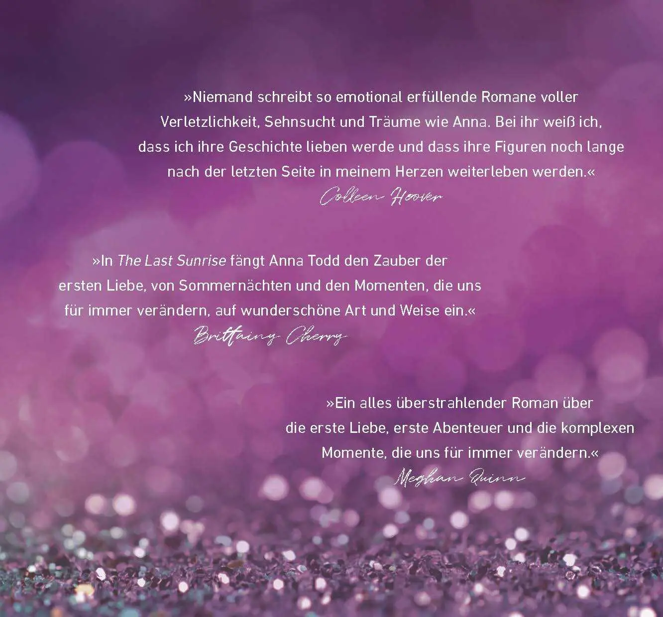 Bild: 9783453443518 | The Last Sunrise | Anna Todd | Taschenbuch | 448 S. | Deutsch | 2025