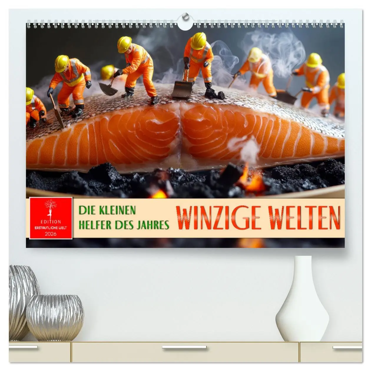 Cover: 9783457263518 | Winzige Welten - die kleinen Helfer des Jahres (hochwertiger...