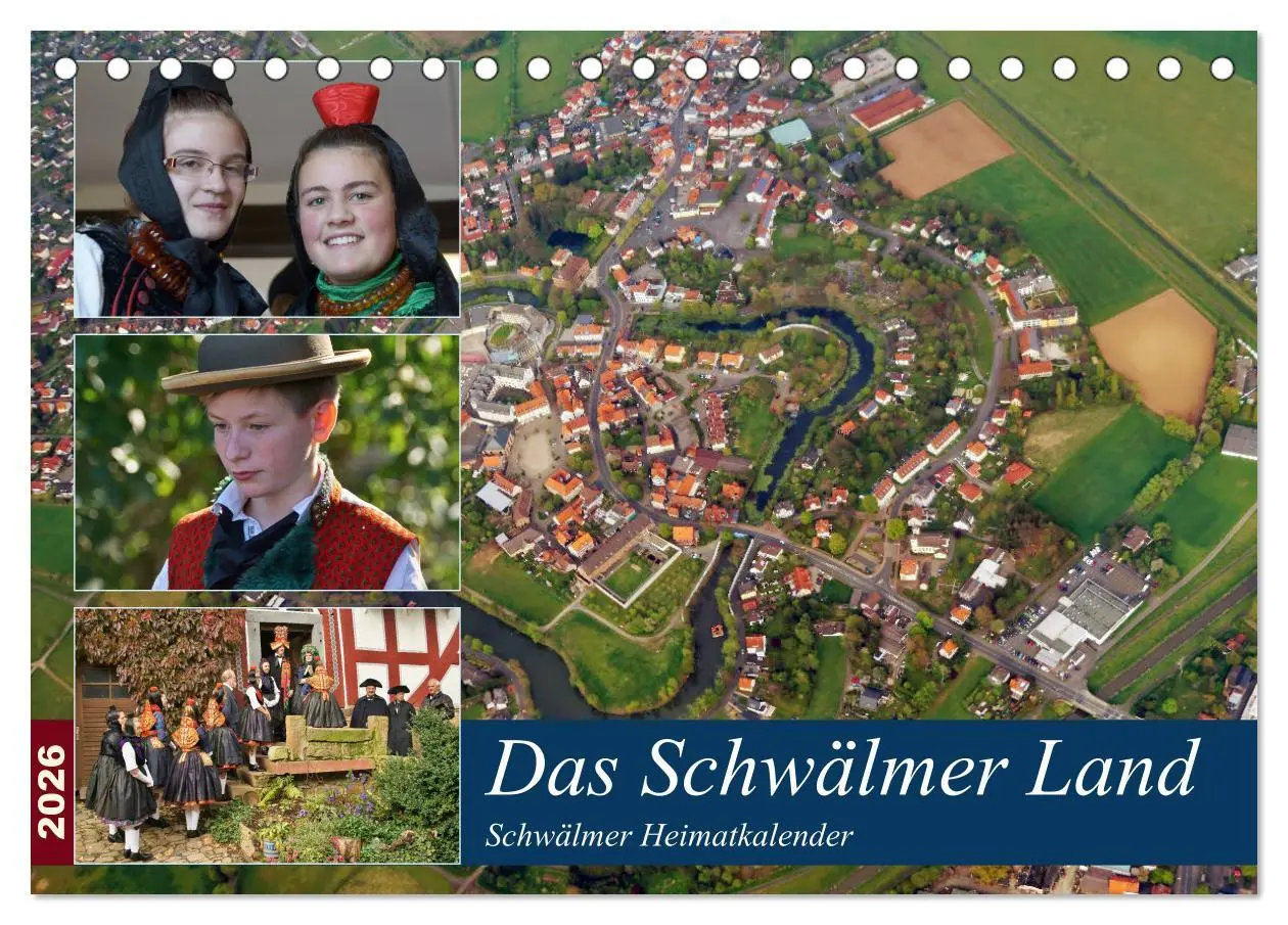 Cover: 9783457713518 | Das Schwälmer Land (Tischkalender 2026 DIN A5 quer), CALVENDO...