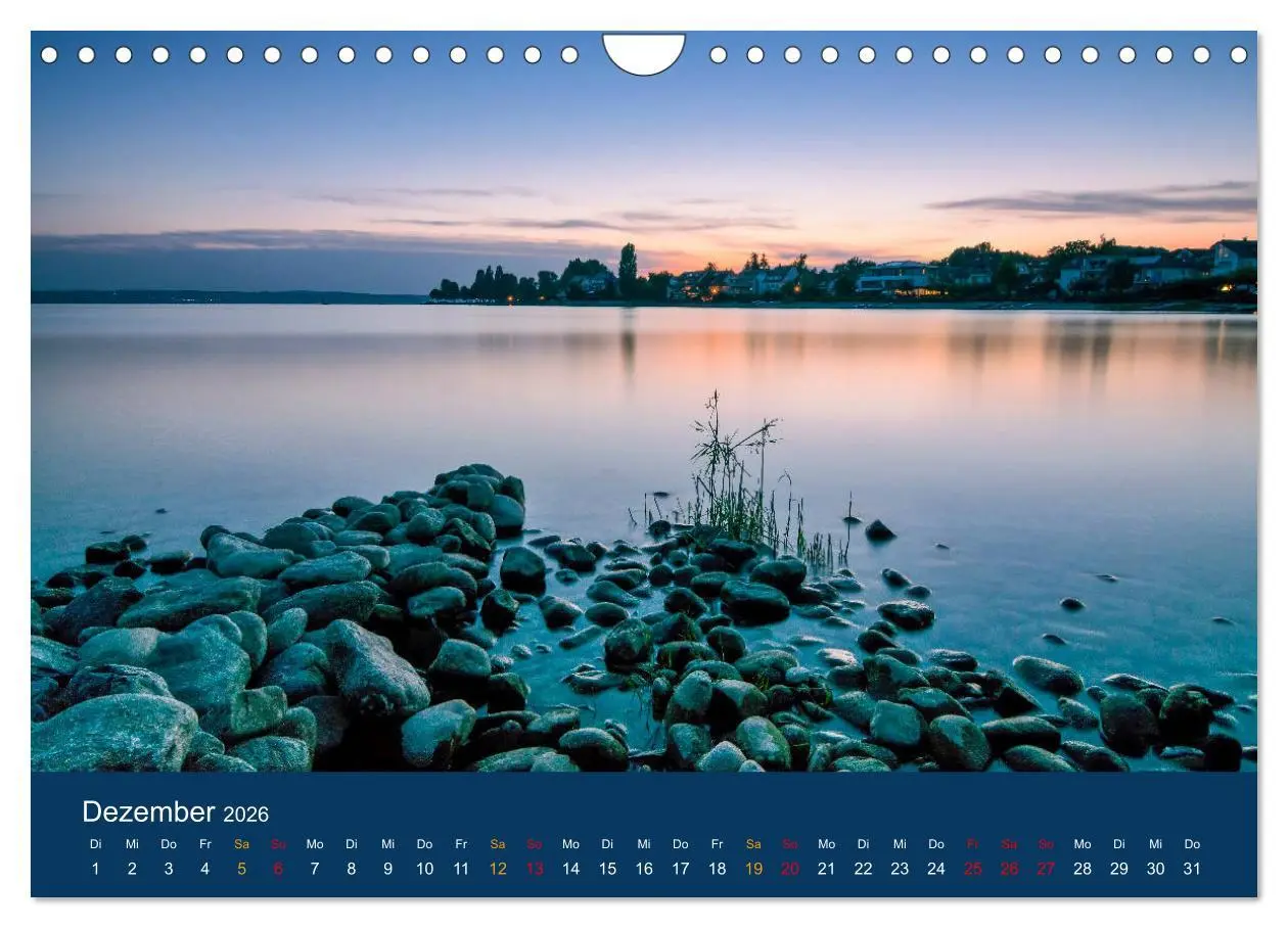 Bild: 9783457883518 | Ansichten vom Bodensee (Wandkalender 2026 DIN A4 quer), CALVENDO...