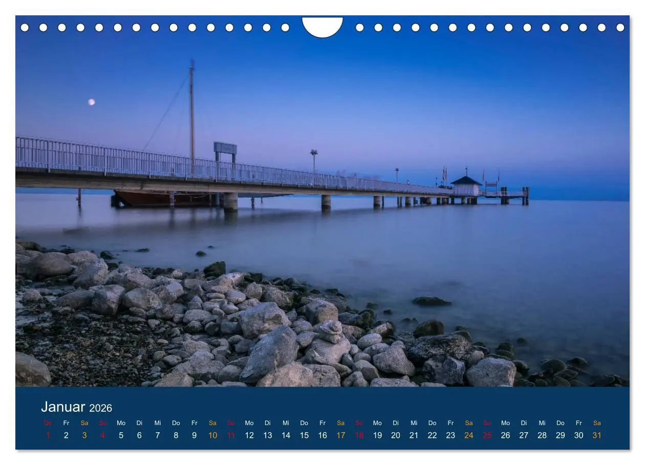 Bild: 9783457883518 | Ansichten vom Bodensee (Wandkalender 2026 DIN A4 quer), CALVENDO...
