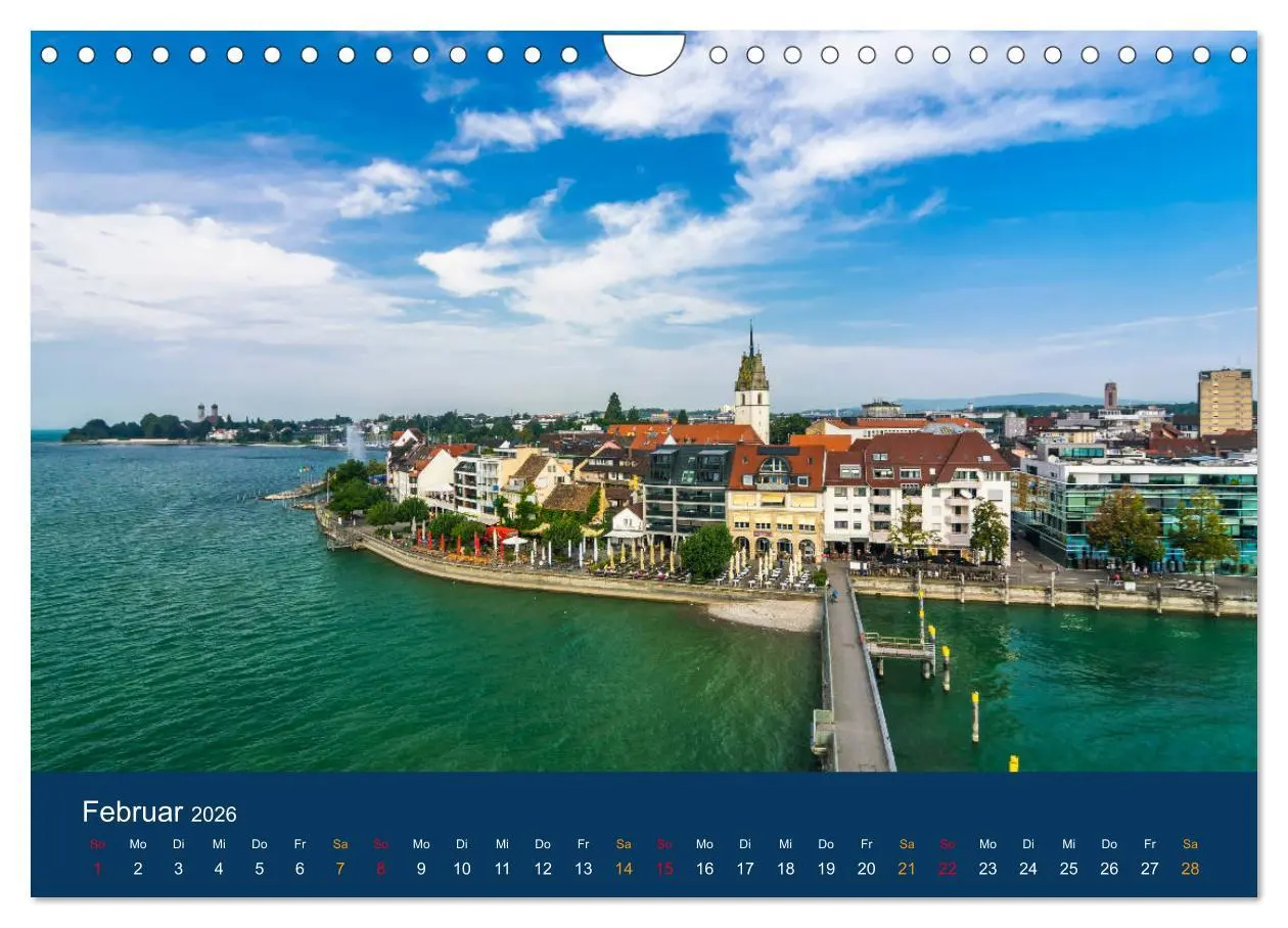 Bild: 9783457883518 | Ansichten vom Bodensee (Wandkalender 2026 DIN A4 quer), CALVENDO...