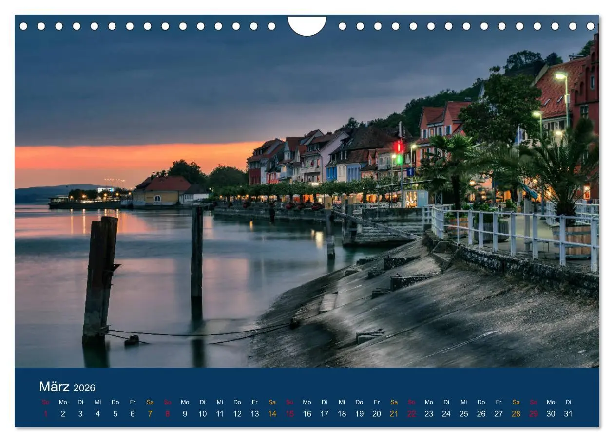 Bild: 9783457883518 | Ansichten vom Bodensee (Wandkalender 2026 DIN A4 quer), CALVENDO...