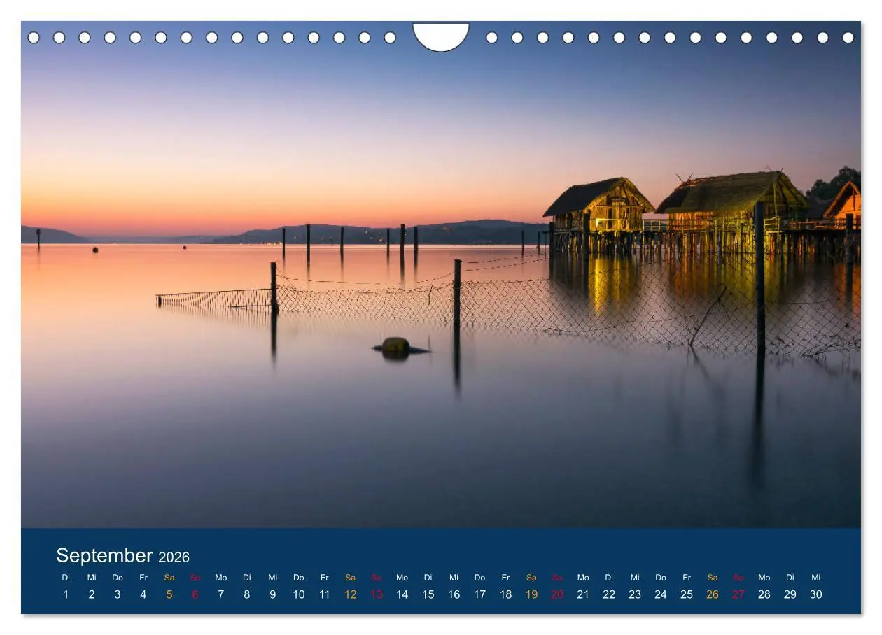 Bild: 9783457883518 | Ansichten vom Bodensee (Wandkalender 2026 DIN A4 quer), CALVENDO...