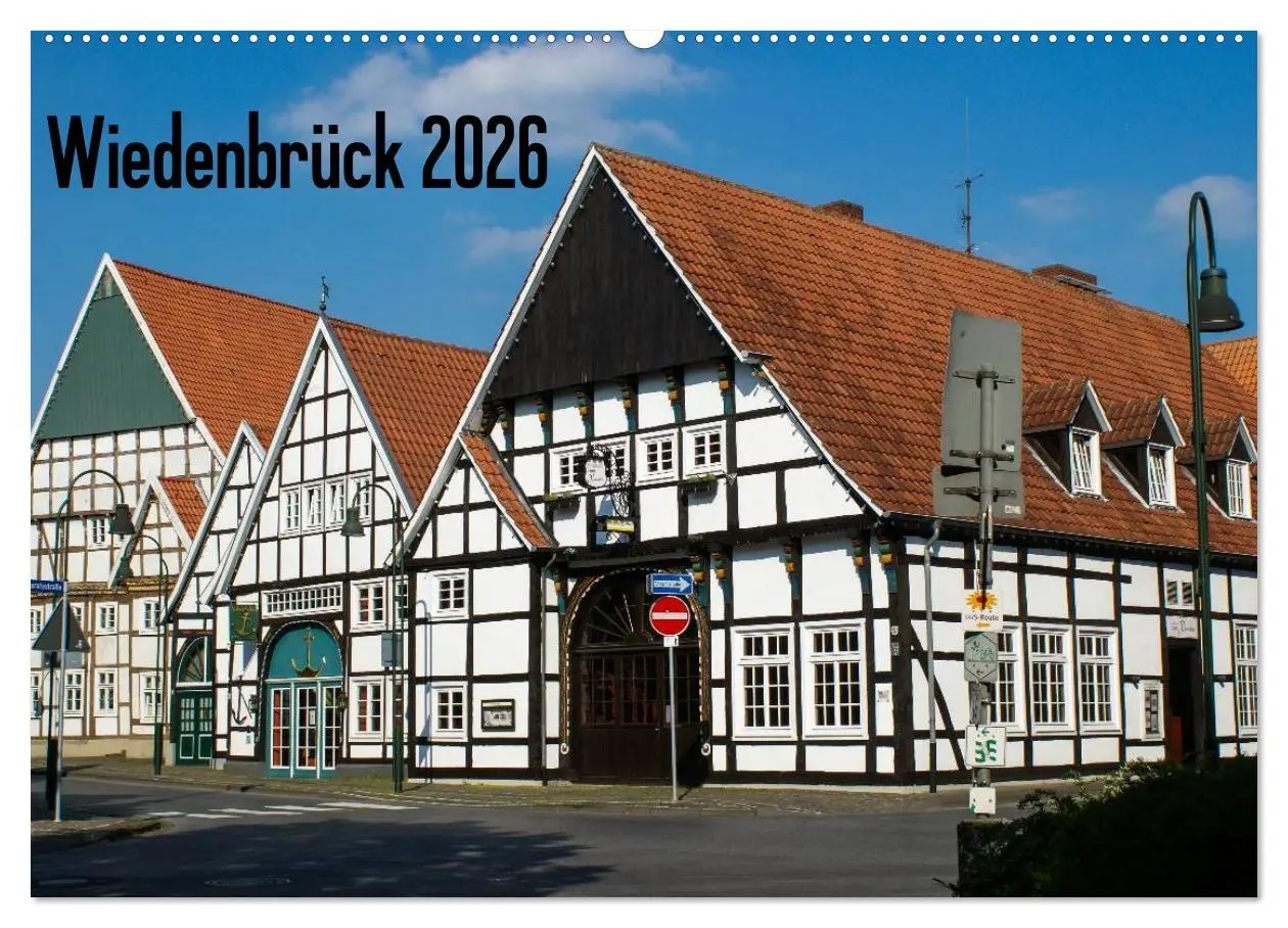 Cover: 9783516113518 | Wiedenbrück 2026 (Wandkalender 2026 DIN A2 quer), CALVENDO...