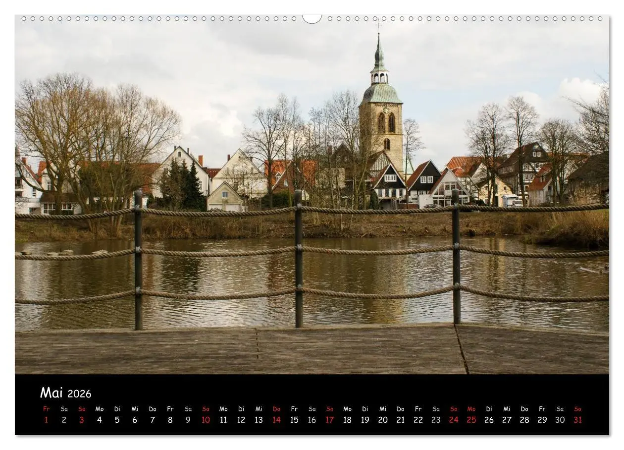 Bild: 9783516113518 | Wiedenbrück 2026 (Wandkalender 2026 DIN A2 quer), CALVENDO...