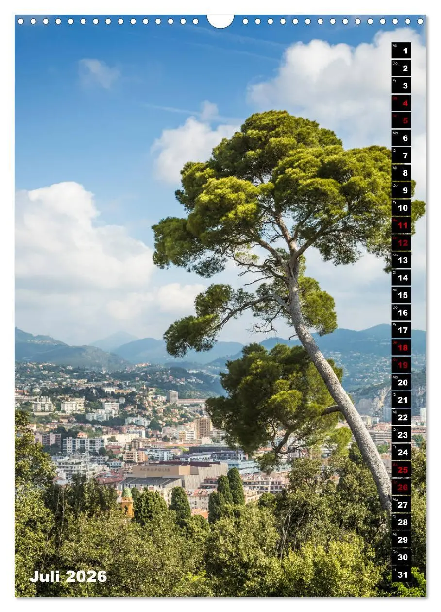 Bild: 9783516423518 | Idyllisches Nizza (Wandkalender 2026 DIN A3 hoch), CALVENDO...