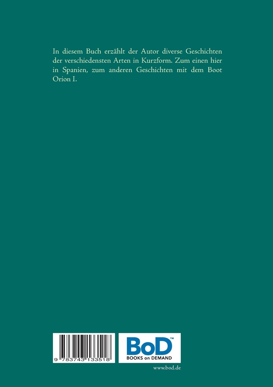 Rückseite: 9783743133518 | Kurzgeschichten | Horst Friese | Taschenbuch | 84 S. | Deutsch | 2017