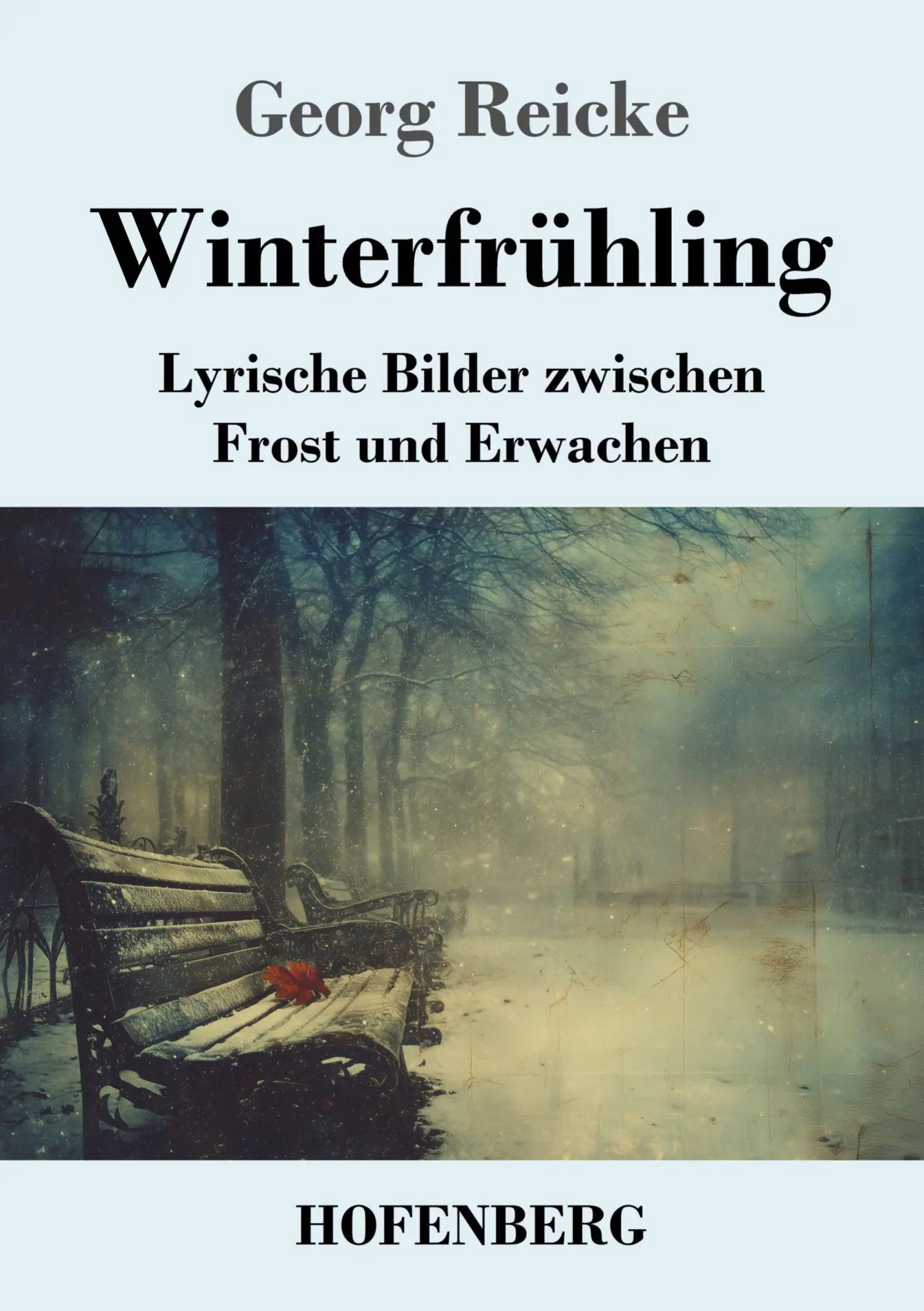 Cover: 9783743753518 | Winterfrühling | Lyrische Bilder zwischen Frost und Erwachen | Reicke
