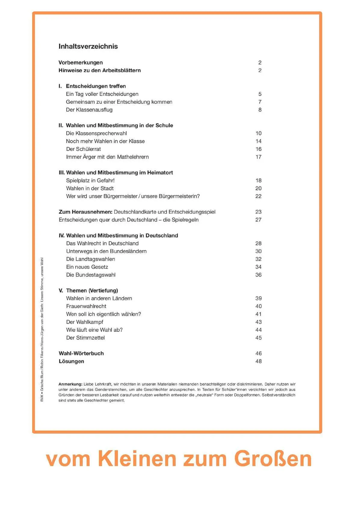 Bild: 9783965203518 | Unsere Stimme, unsere Wahl | Ein Demokratieprojekt für Kinder | 48 S.