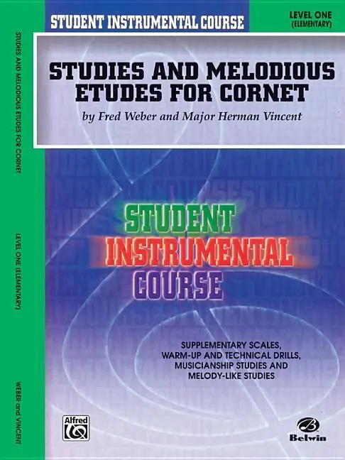Cover: 9780757903618 | Studies and Melodious Etudes for Cornet | Level One (Elementary)