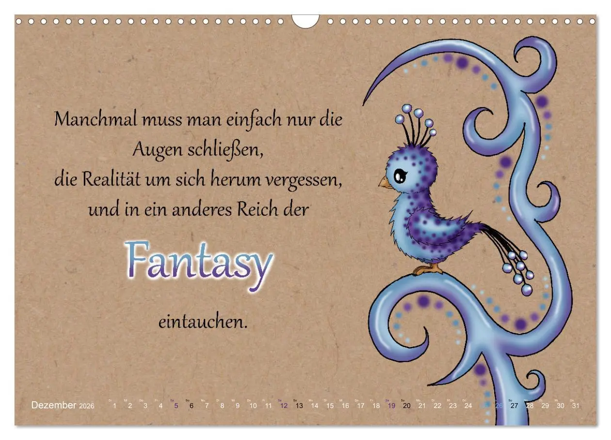 Bild: 9783457633618 | Motiviert durchs Leben (Wandkalender 2026 DIN A3 quer), CALVENDO...