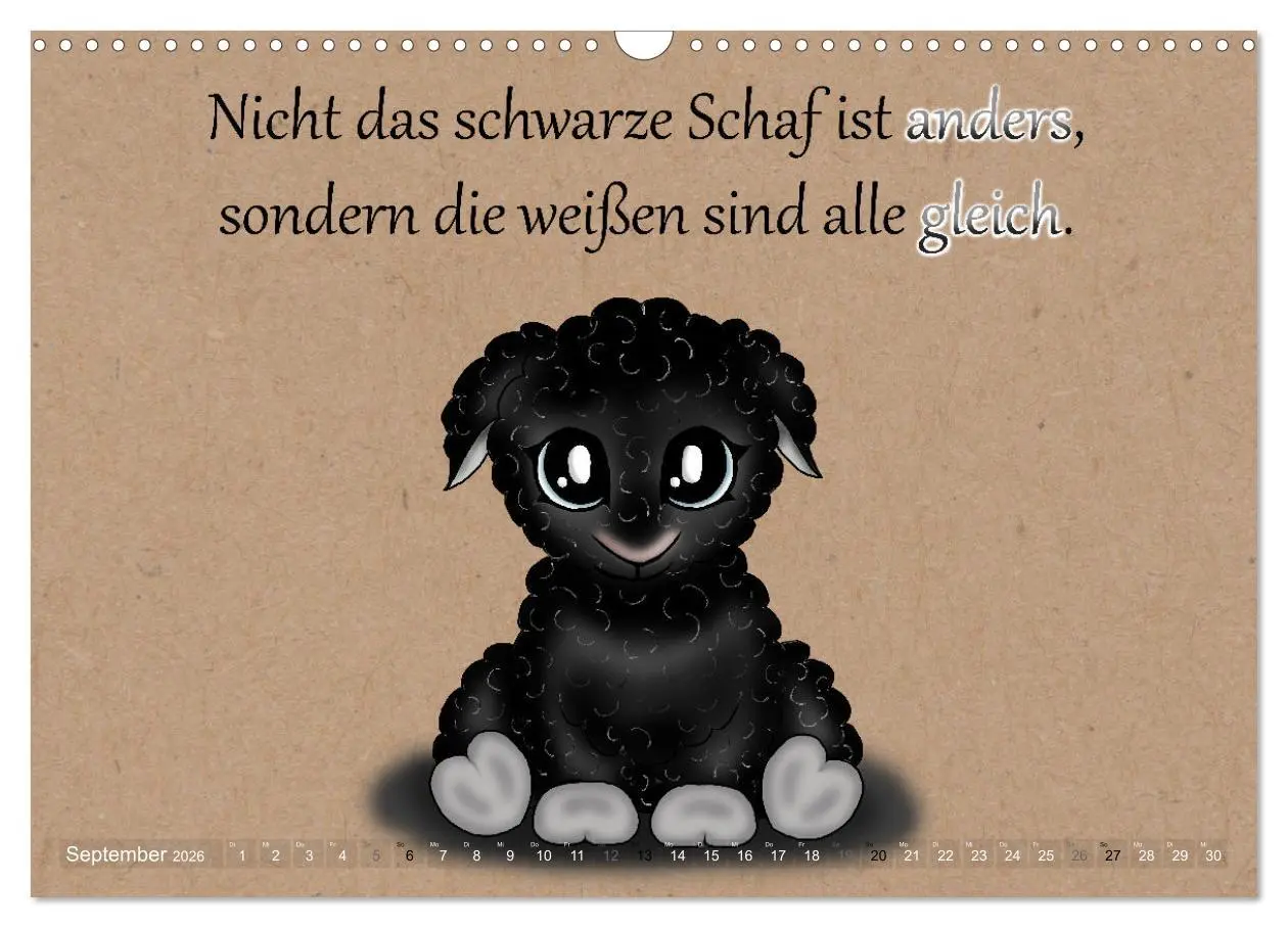 Bild: 9783457633618 | Motiviert durchs Leben (Wandkalender 2026 DIN A3 quer), CALVENDO...