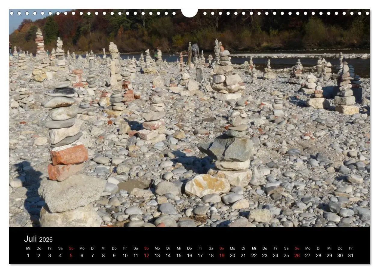 Bild: 9783516103618 | Die Isar - Von Scharnitz bis München (Wandkalender 2026 DIN A3...