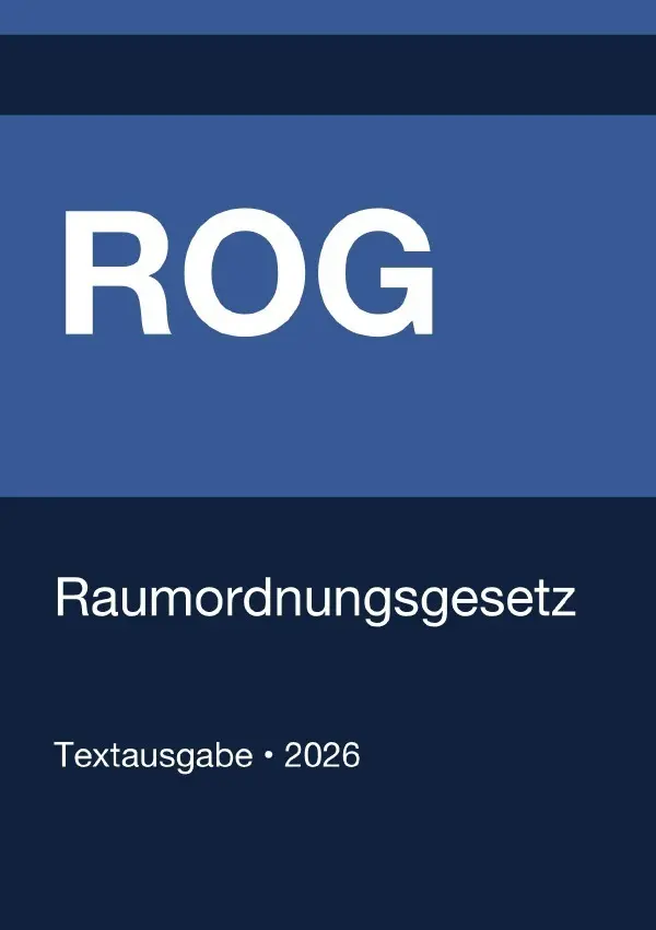 Cover: 9783565233618 | ROG - Raumordnungsgesetz (Deutschland) 2026 | Gesetze24 Deutschland