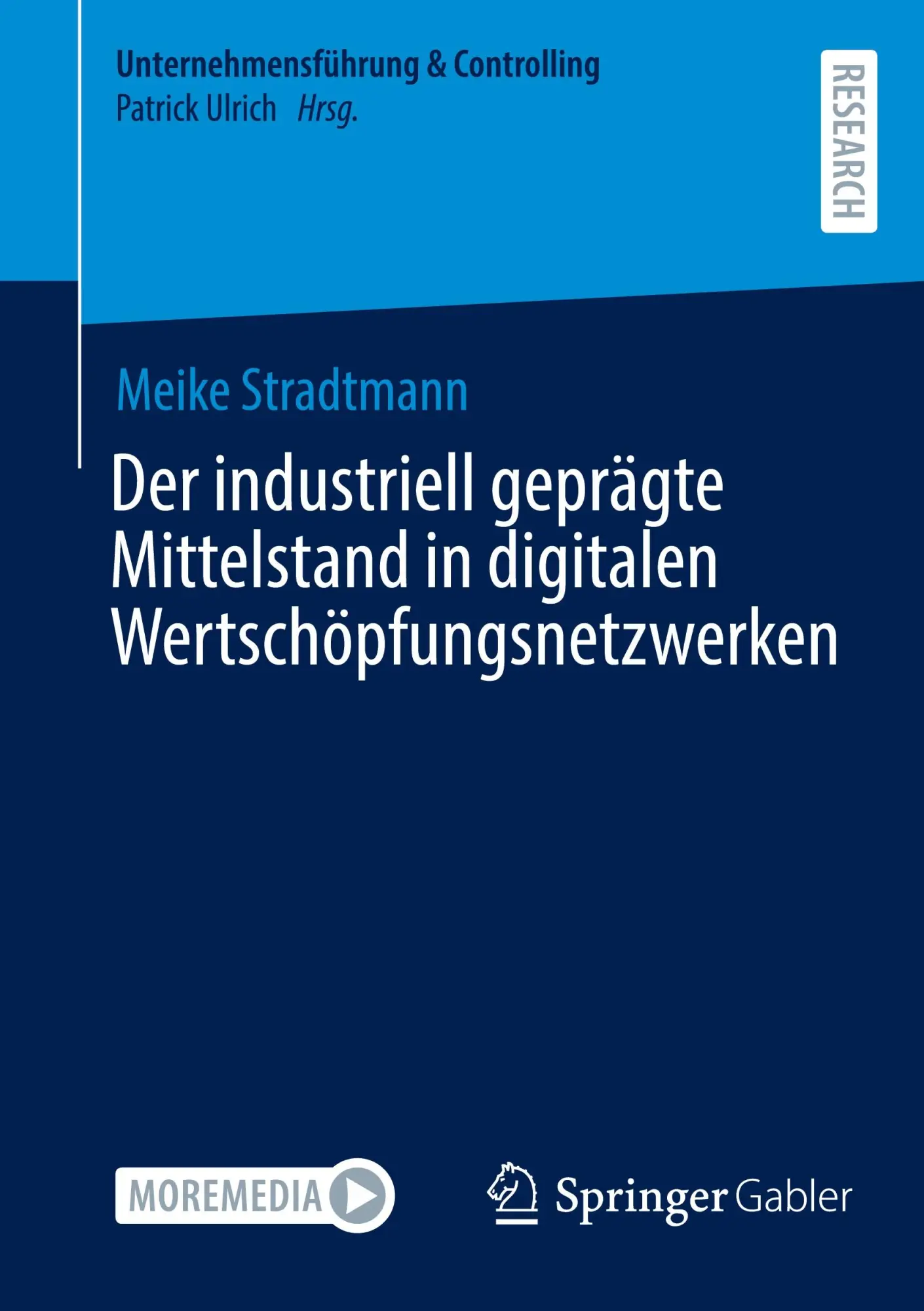Cover: 9783658463618 | Der industriell geprägte Mittelstand in digitalen...
