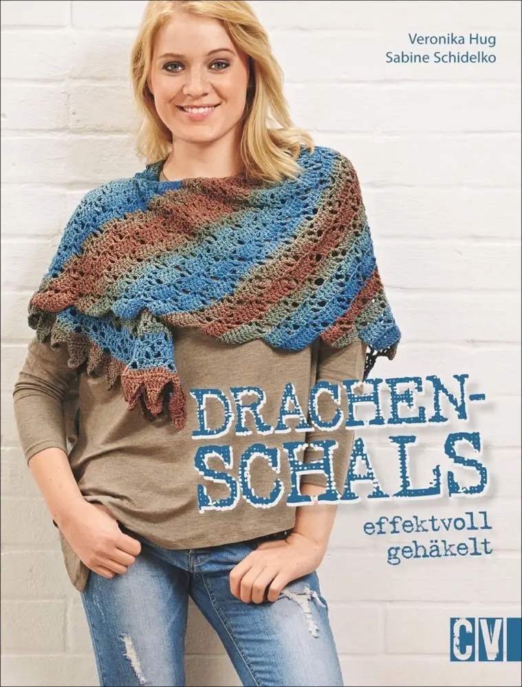 Cover: 9783841063618 | Drachenschals effektvoll gehäkelt | Veronika Hug (u. a.) | Taschenbuch