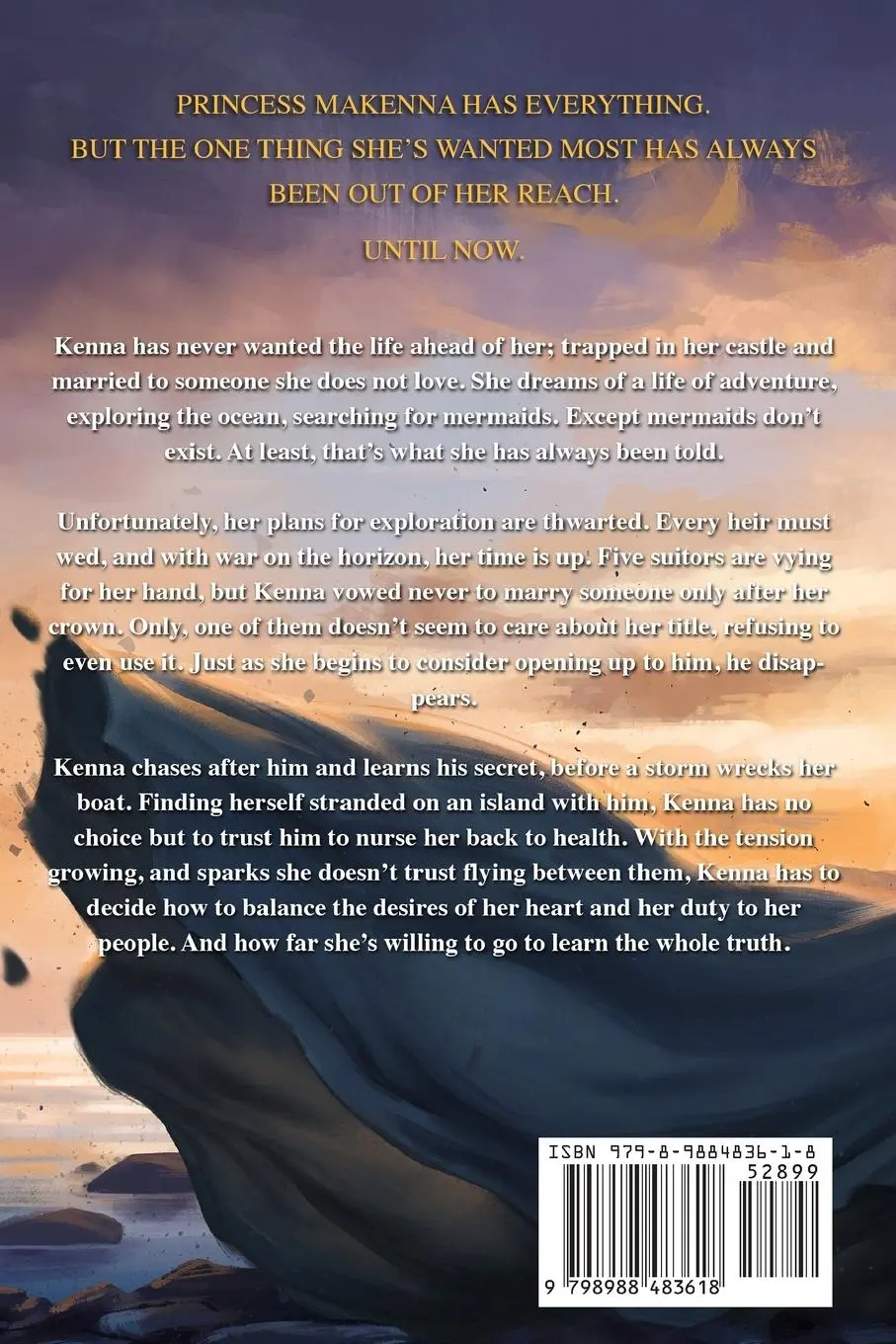 Rückseite: 9798988483618 | Call of the Sea | Emily B Rose | Taschenbuch | Englisch | 2024