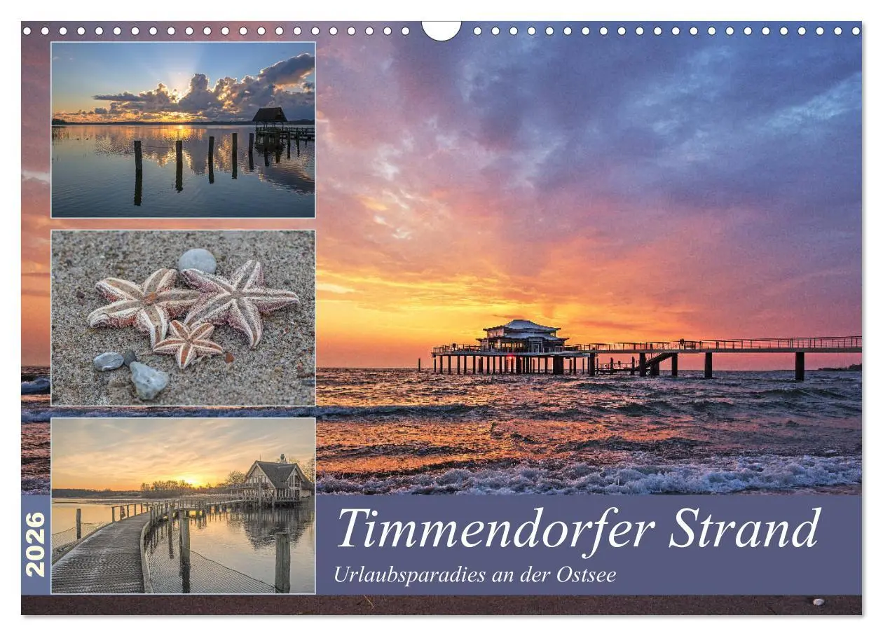 Cover: 9783457863718 | Timmendorfer Strand - Urlaubsparadies an der Ostsee (Wandkalender...