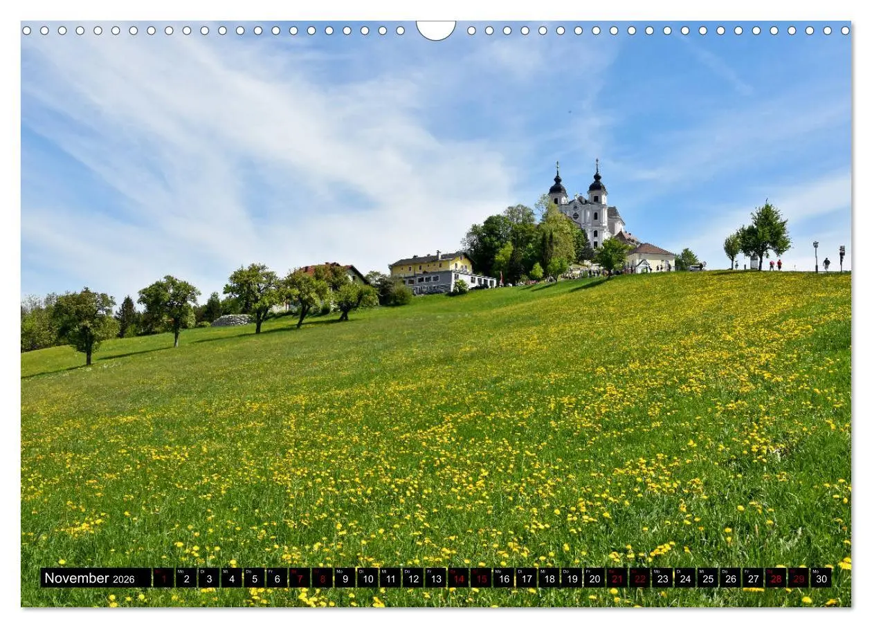 Bild: 9783457933718 | Frühling im Mostviertel (Wandkalender 2026 DIN A3 quer), CALVENDO...
