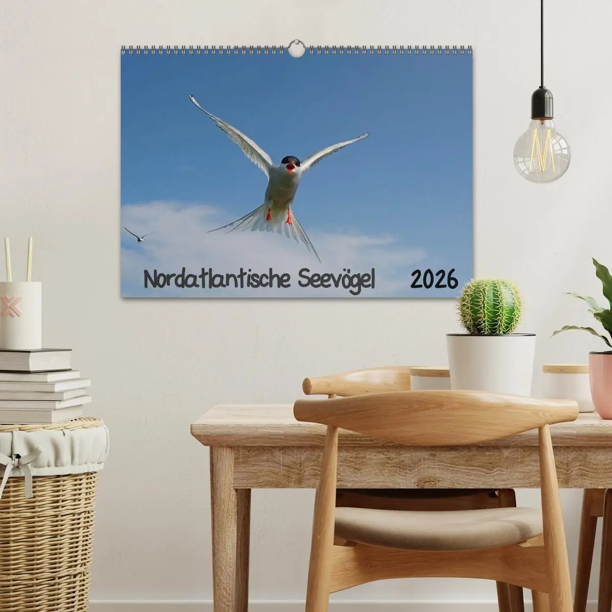 Bild: 9783516193718 | Nordatlantische Seevögel (Wandkalender 2026 DIN A3 quer), CALVENDO...
