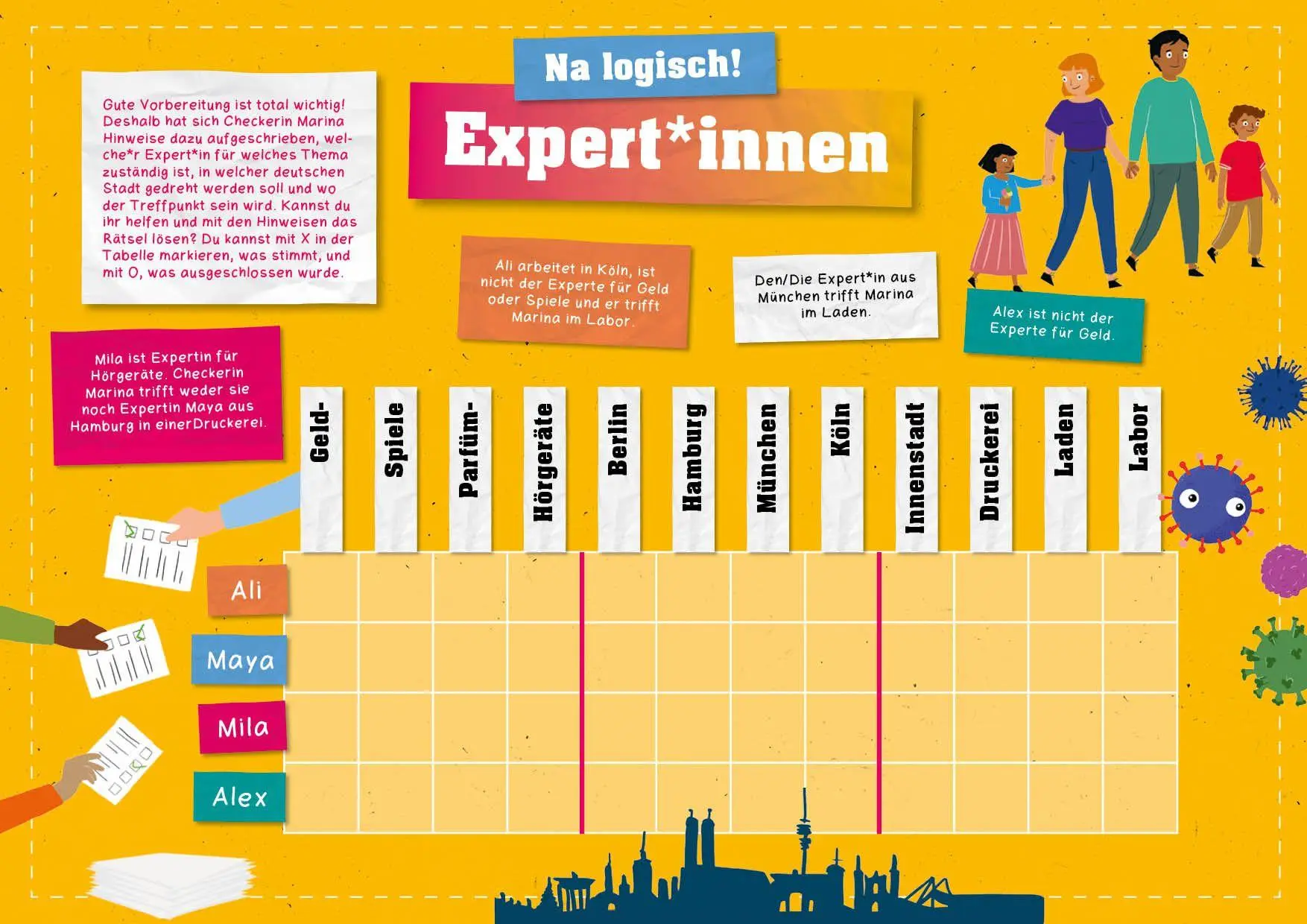 Bild: 4260478343818 | Checkerin Marina: Der spannende Spiel- und Rätselblock | Spiel | 2026