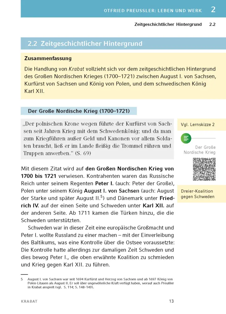 Bild: 9783129303818 | Krabat von Otfried Preußler - Textanalyse und Interpretation | Buch