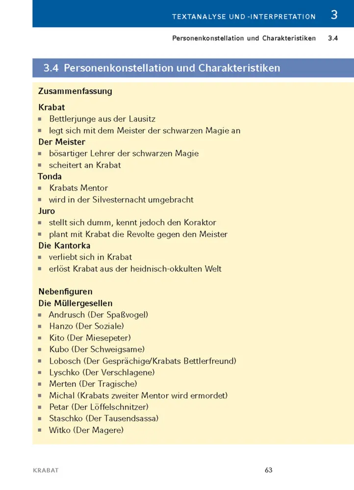 Bild: 9783129303818 | Krabat von Otfried Preußler - Textanalyse und Interpretation | Buch