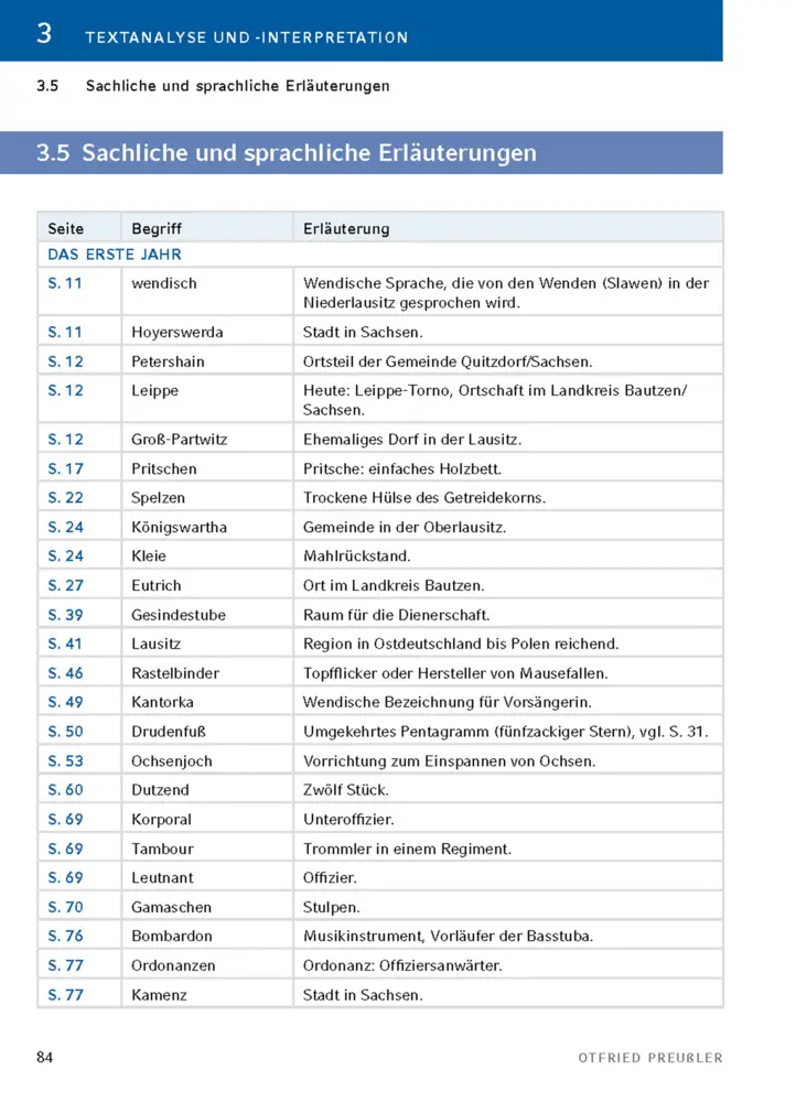 Bild: 9783129303818 | Krabat von Otfried Preußler - Textanalyse und Interpretation | Buch