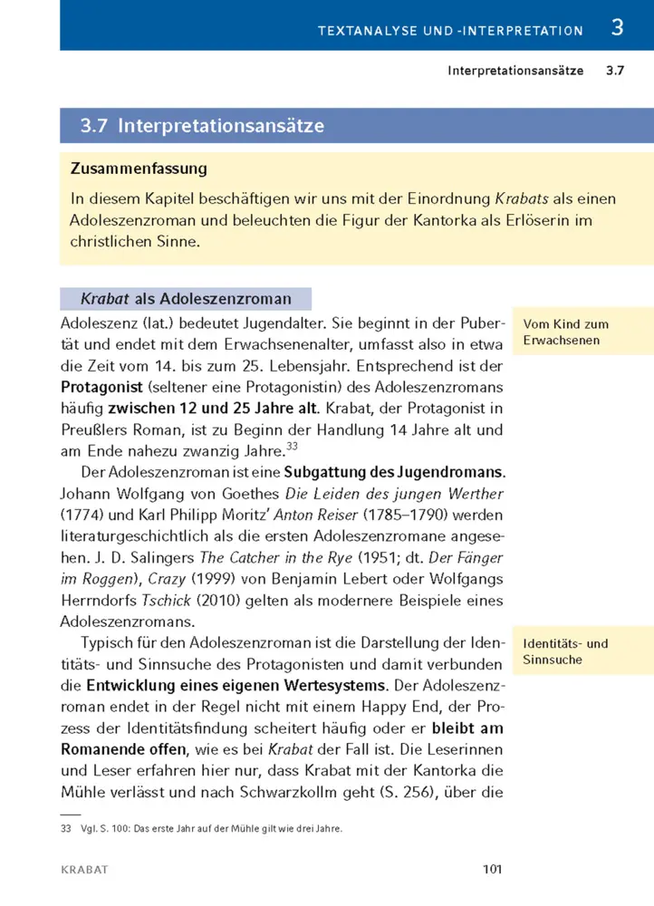 Bild: 9783129303818 | Krabat von Otfried Preußler - Textanalyse und Interpretation | Buch