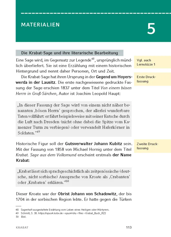 Bild: 9783129303818 | Krabat von Otfried Preußler - Textanalyse und Interpretation | Buch