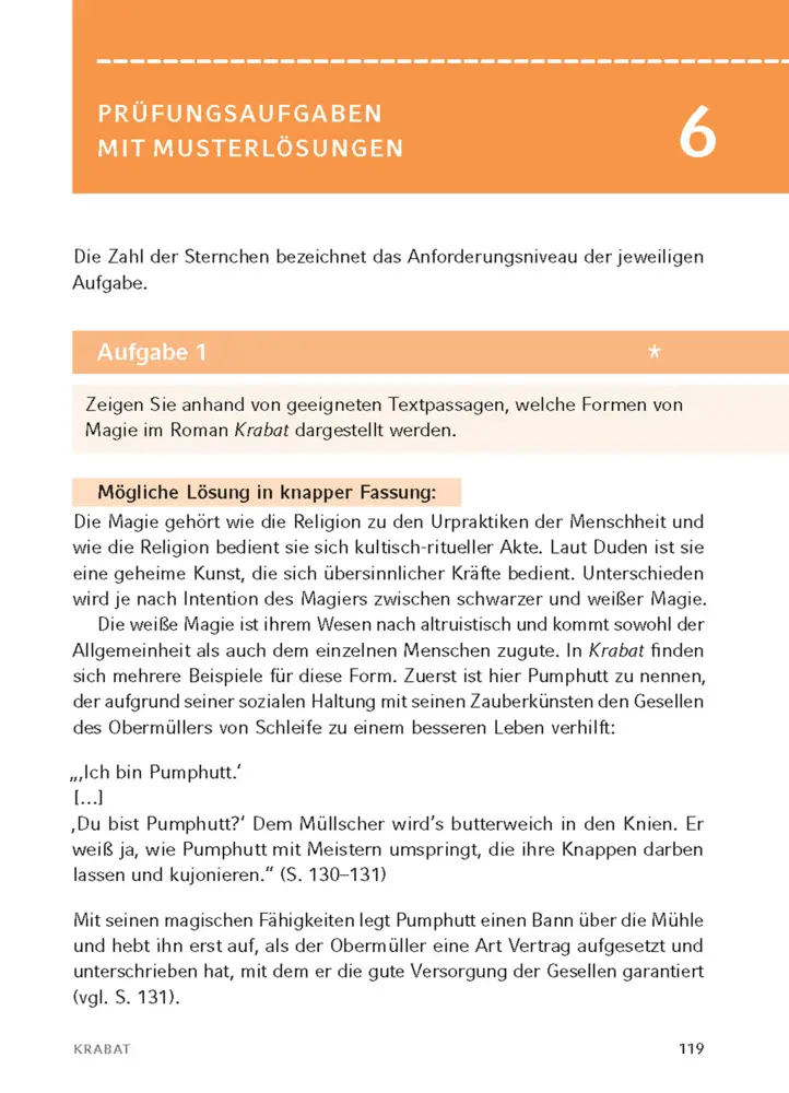 Bild: 9783129303818 | Krabat von Otfried Preußler - Textanalyse und Interpretation | Buch