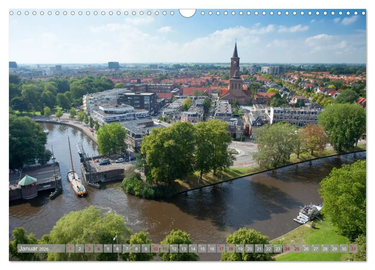 Bild: 9783457303818 | Hausbooturlaub Niederlande - Friesland und Groningen (Wandkalender...