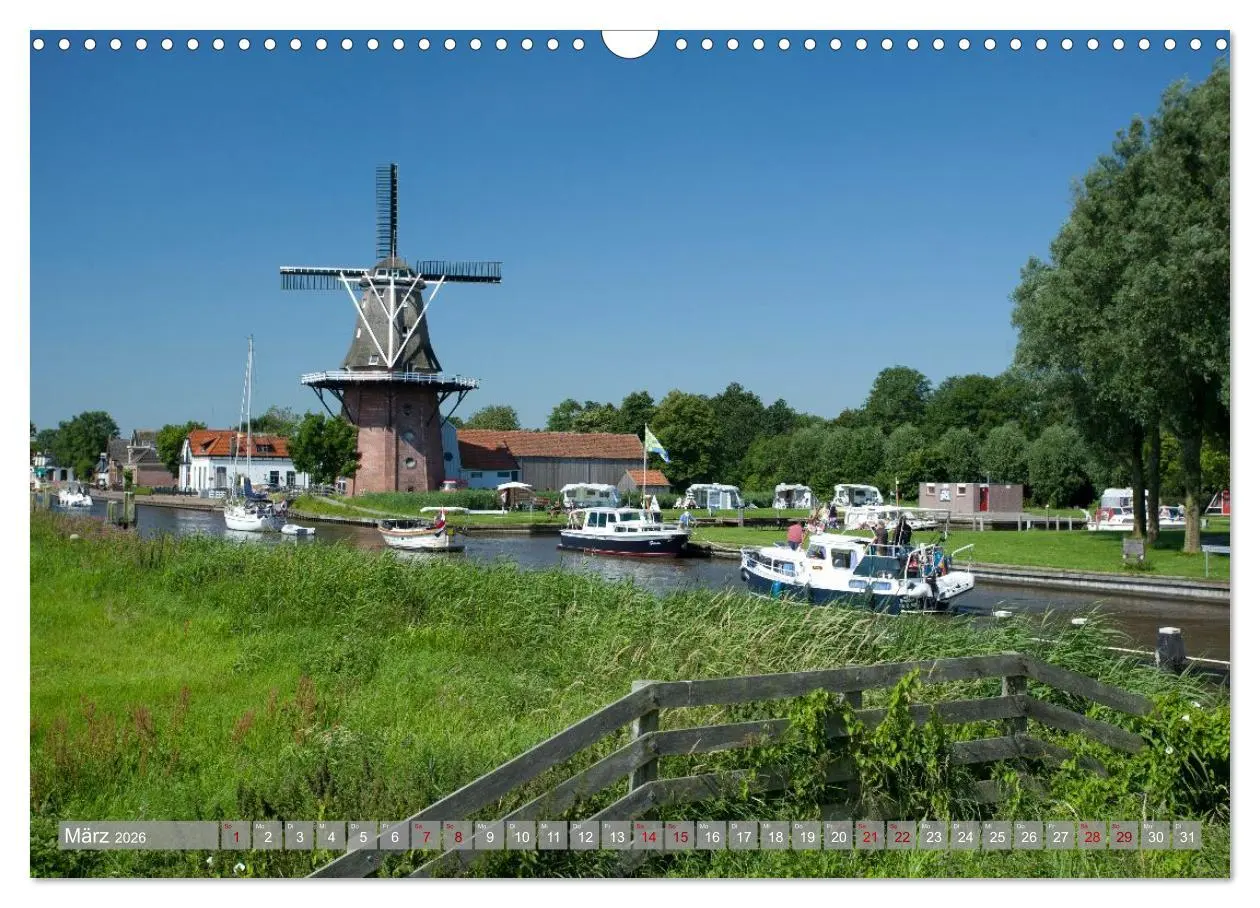 Bild: 9783457303818 | Hausbooturlaub Niederlande - Friesland und Groningen (Wandkalender...