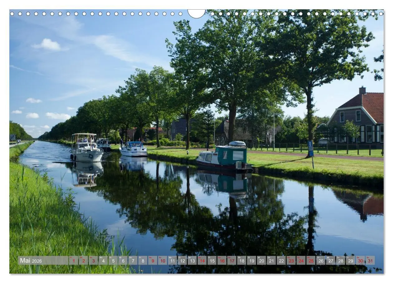 Bild: 9783457303818 | Hausbooturlaub Niederlande - Friesland und Groningen (Wandkalender...