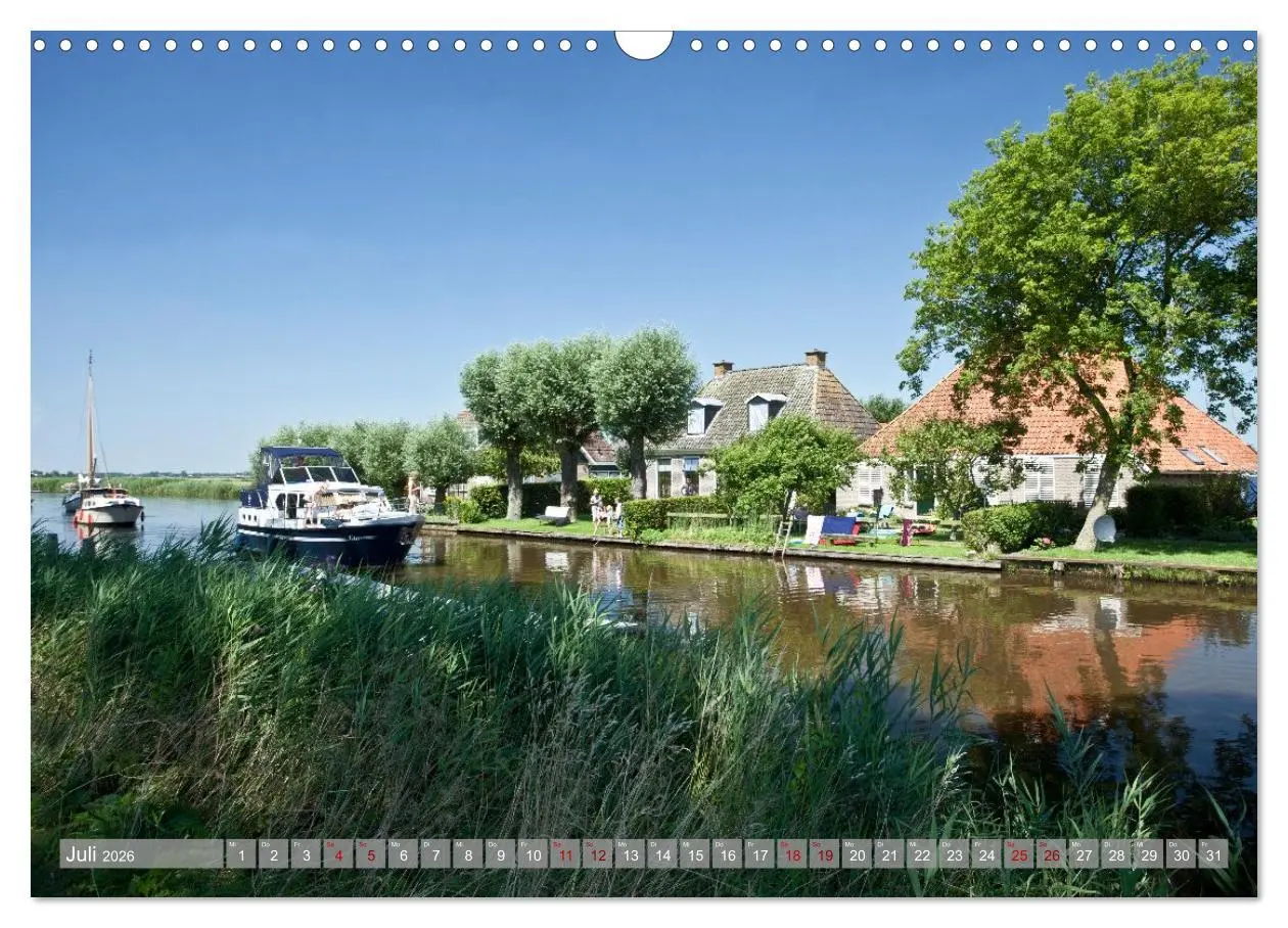 Bild: 9783457303818 | Hausbooturlaub Niederlande - Friesland und Groningen (Wandkalender...