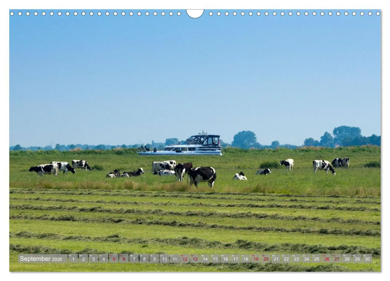 Bild: 9783457303818 | Hausbooturlaub Niederlande - Friesland und Groningen (Wandkalender...