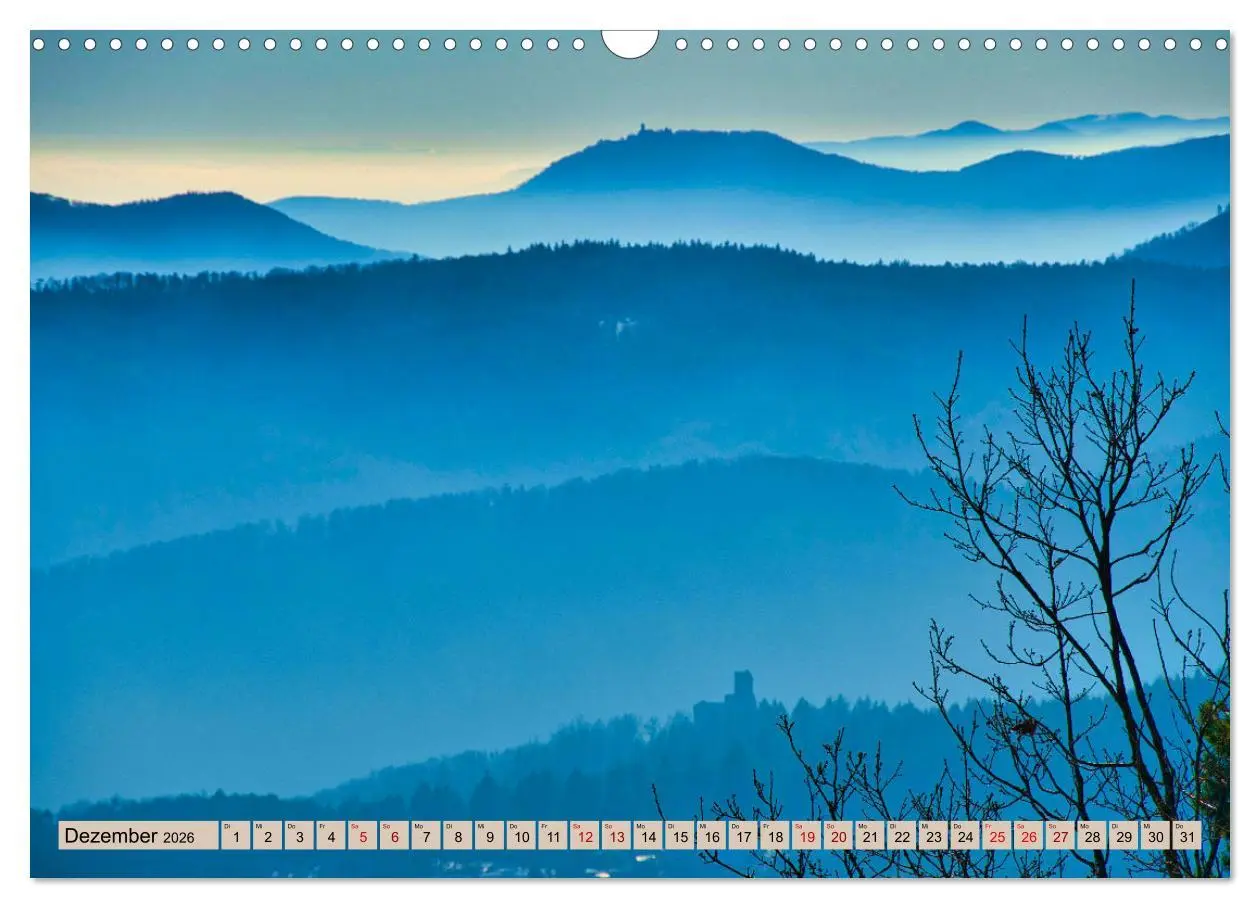 Bild: 9783457853818 | Vogesen - wunderschön (Wandkalender 2026 DIN A3 quer), CALVENDO...