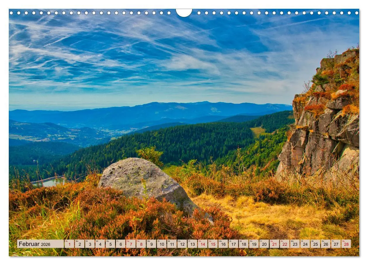 Bild: 9783457853818 | Vogesen - wunderschön (Wandkalender 2026 DIN A3 quer), CALVENDO...