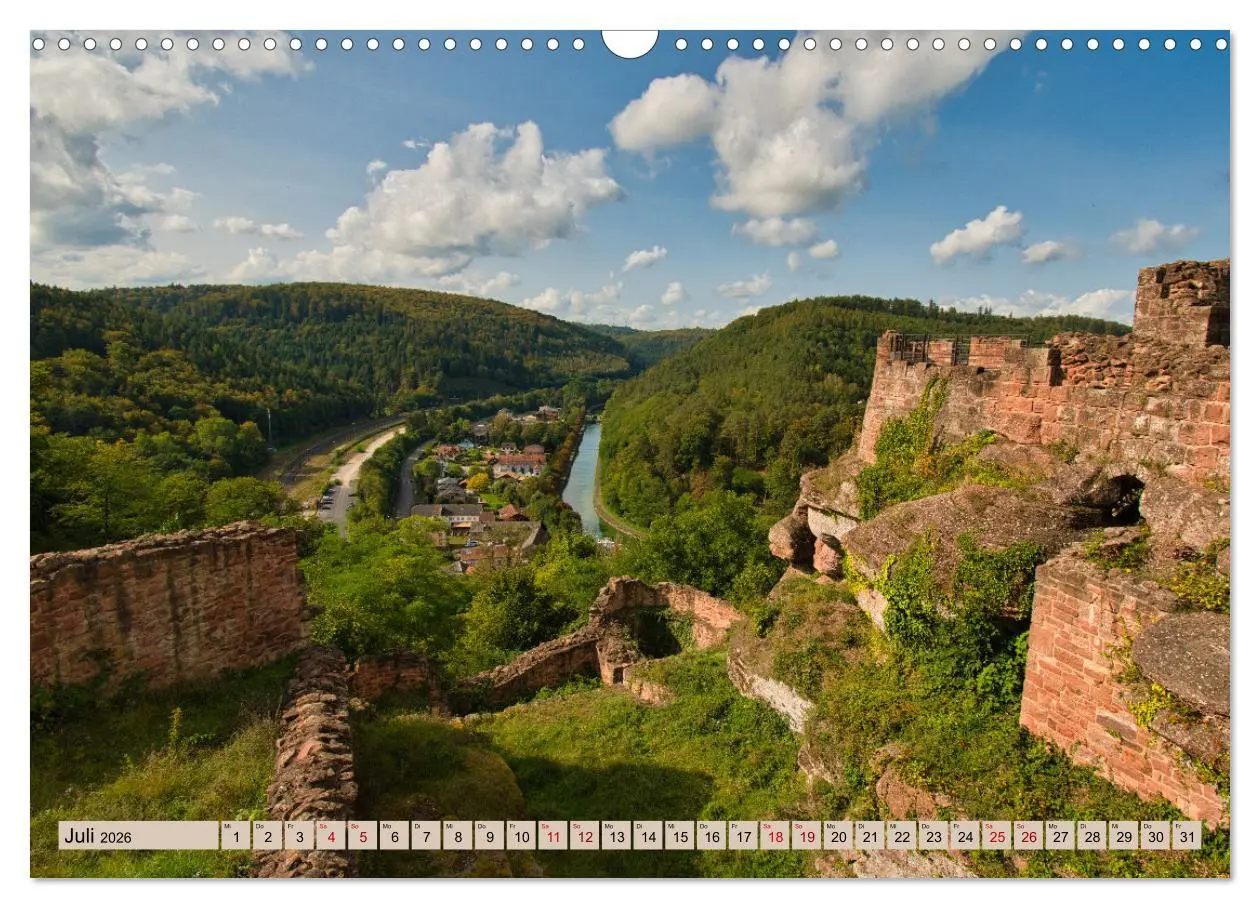Bild: 9783457853818 | Vogesen - wunderschön (Wandkalender 2026 DIN A3 quer), CALVENDO...