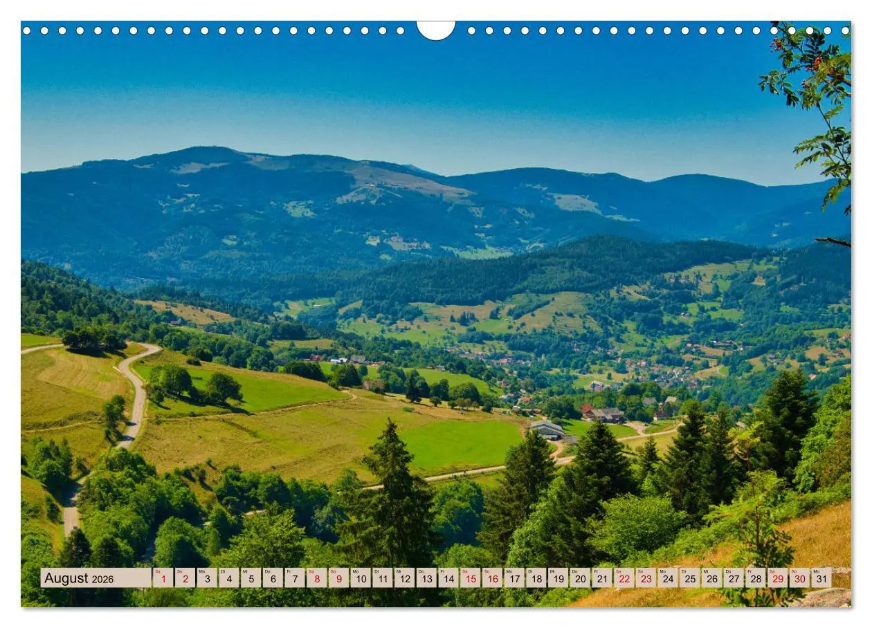 Bild: 9783457853818 | Vogesen - wunderschön (Wandkalender 2026 DIN A3 quer), CALVENDO...