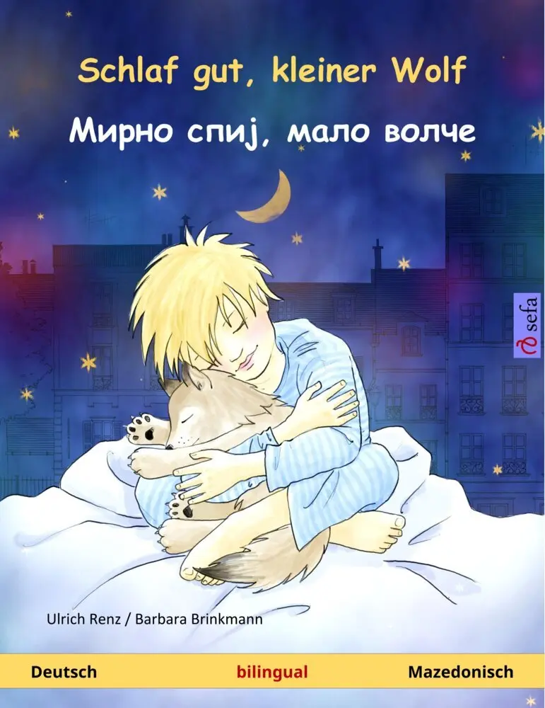 Cover: 9783739933818 | Schlaf gut, kleiner Wolf - Мирно спиј, мало волче (Deutsch -...