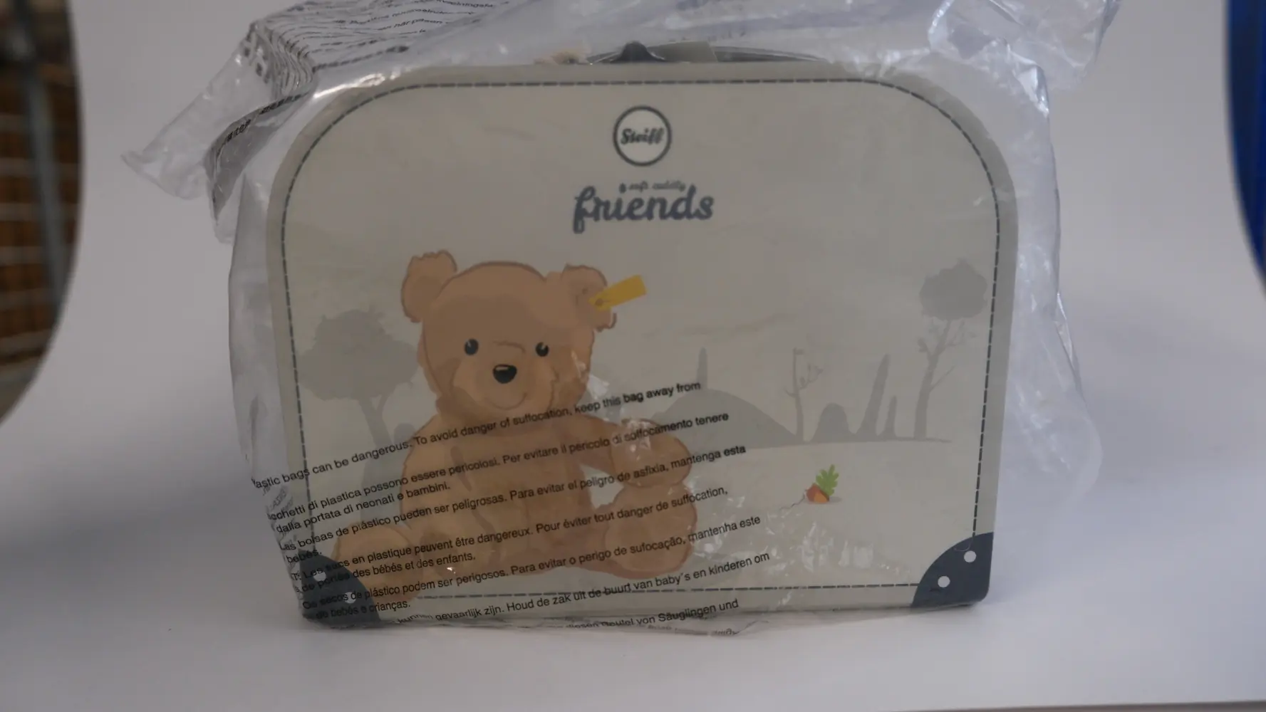 Cover: 4001505113918 | Teddybär JIMMY (25cm) im Koffer | Deutsch | Steiff | EAN 4001505113918