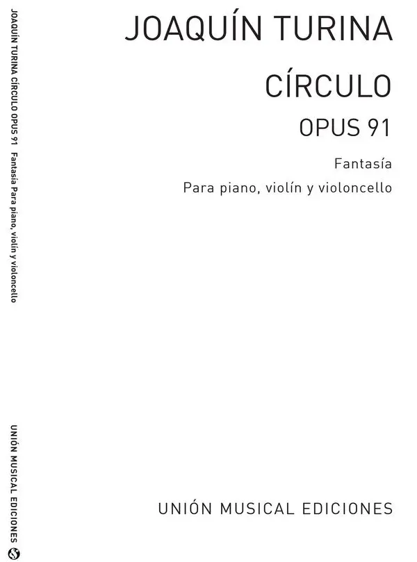 Cover: 5020679223918 | Circulo Op.91 | Joaquín Turina | Buch | 2004 | EAN 5020679223918