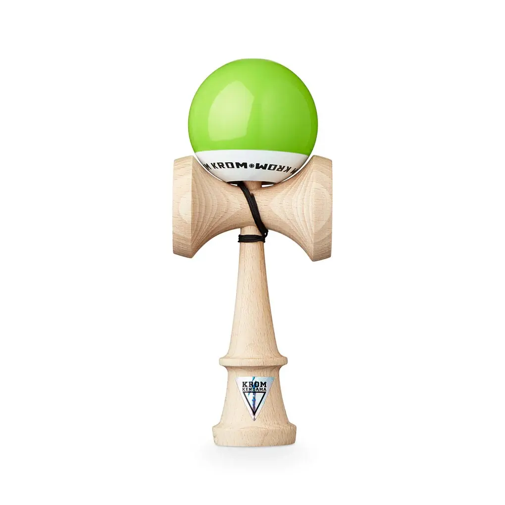 Cover: 5711898223918 | KROM Kendama POP LOL lime green | Englisch | 2025 | KROM