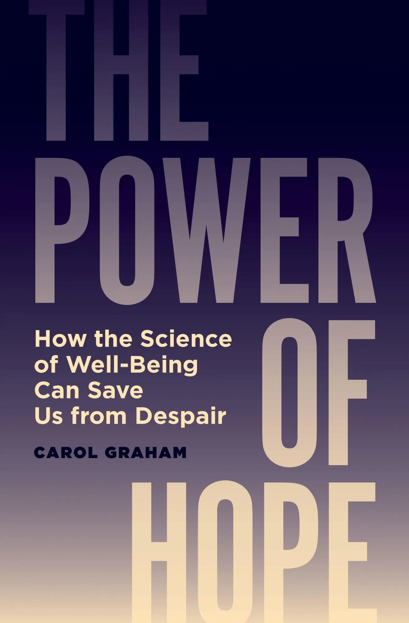 Cover: 9780691233918 | The Power of Hope | Carol Graham | Taschenbuch | Englisch | 2026