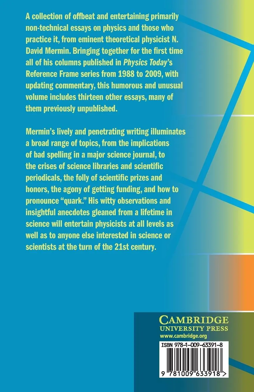 Rückseite: 9781009633918 | Why Quark Rhymes with Pork | And Other Scientific Diversions | Mermin