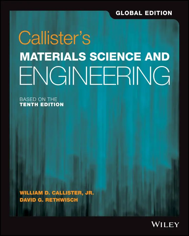 Cover: 9781119453918 | Callister's Materials Science and Engineering, Global Edition | Buch Cover: 9781119453918 | Callister's Materials Science and Engineering, Global Edition | Buch