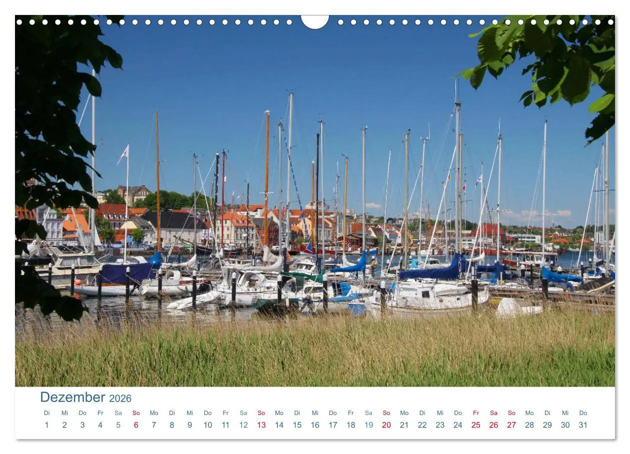Bild: 9783457773918 | Flensburg 2026. Impressionen rund um den Hafen (Wandkalender 2026...