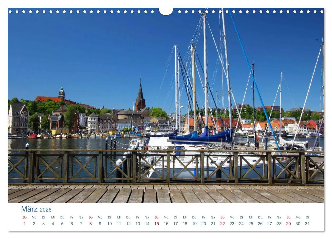 Bild: 9783457773918 | Flensburg 2026. Impressionen rund um den Hafen (Wandkalender 2026...